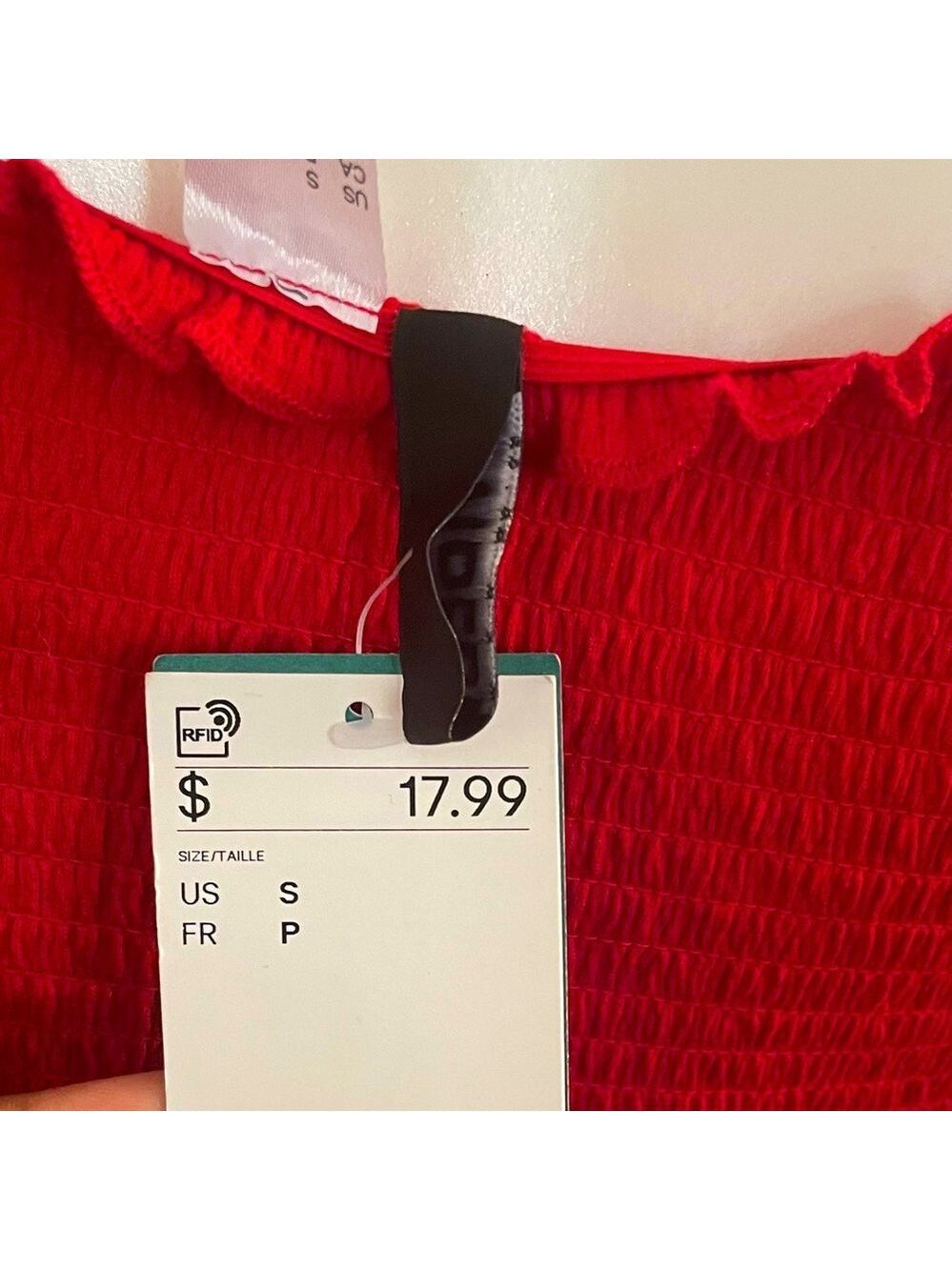 H&M Red Crop Top - Picture 3 of 3